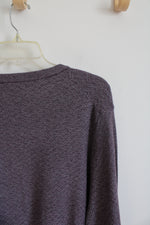 NEW Jos. A. Bank Fanatics Purple & Gray Sweater | XXL