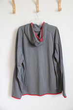 Reebok Center Ice Gray Washington Capitals Hoodie | XL