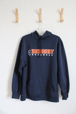 Badger Sport Navy Hershey Baseball Hoodie | M