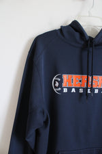 Badger Sport Navy Hershey Baseball Hoodie | M