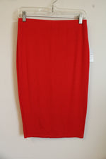 NEW Forever 21 Fitted Midi Skirt | L