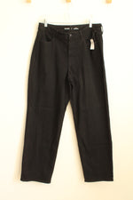 New Old Navy High-rise Wow Loose Black Jeans | 14
