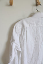Jos. A. Bank Traveler Tailored Fit White Button Down Shirt | 16.5 33