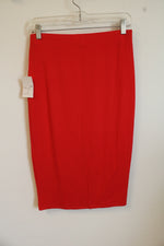 NEW Forever 21 Fitted Midi Skirt | L
