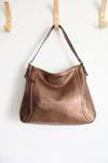 Kate Spade Brown Shimmer Leather Purse