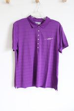 NEW Callaway Opti-Dri Manheim Auto Auction Purple Tee | XL