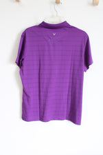 NEW Callaway Opti-Dri Manheim Auto Auction Purple Tee | XL