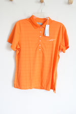 NEW Callaway Opti-Dri Manheim Auto Auction Orange Tee | L