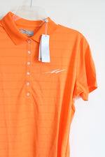 NEW Callaway Opti-Dri Manheim Auto Auction Orange Tee | L
