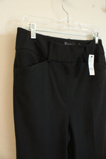 NEW New York & Company Black Straight Leg Dress Pants | 6 Tall