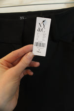 NEW New York & Company Black Straight Leg Dress Pants | 6 Tall