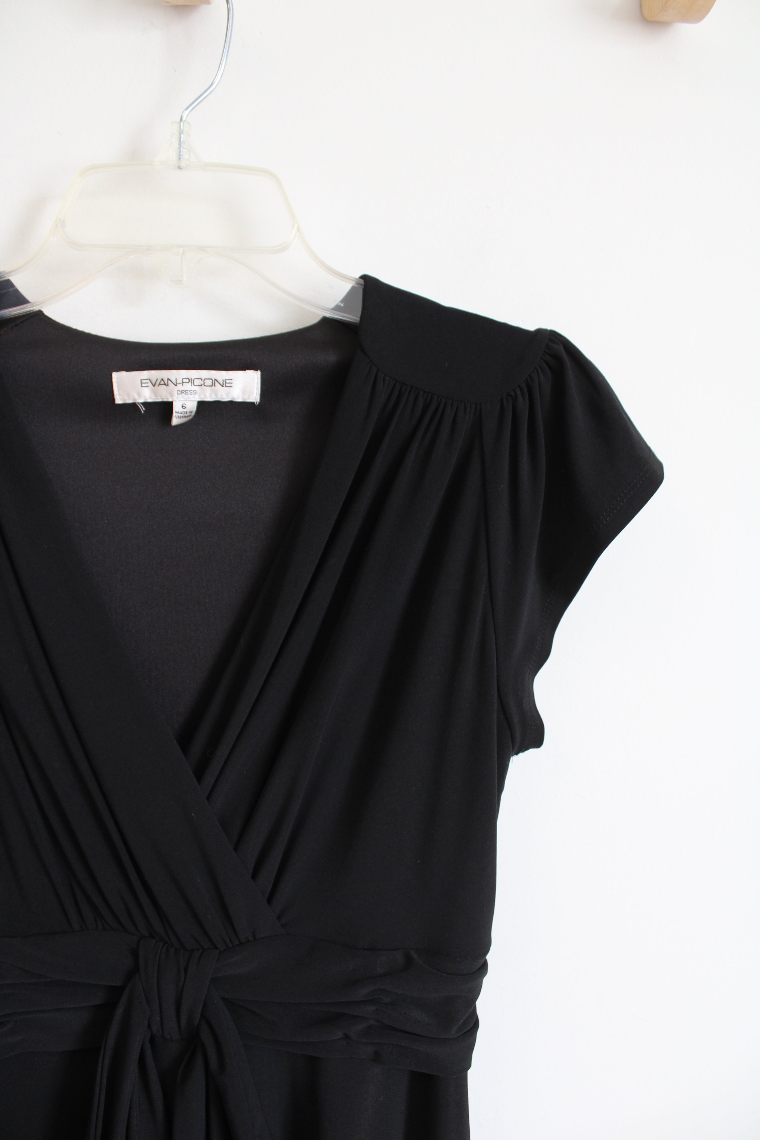Evan-Picone Black Cocktail Dress