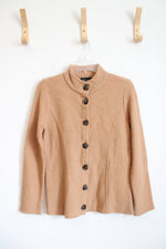 NEW Jones New York Camel Tan Wool Jacket | XXS