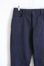 Lee Relaxed Fit Navy Blue Khaki Pant | 8