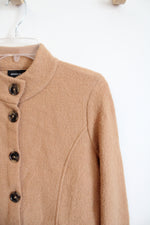NEW Jones New York Camel Tan Wool Jacket | XXS
