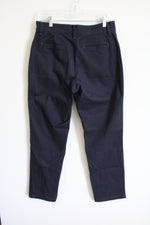 Lee Relaxed Fit Navy Blue Khaki Pant | 8