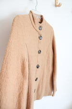 NEW Jones New York Camel Tan Wool Jacket | XXS