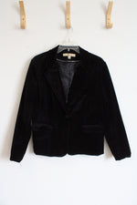 Motto Black Velvet Blazer | 10