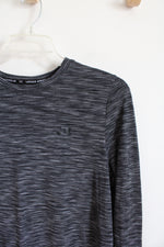 Under Armour Fitted Gray Heathered Long Sleeved Shirt | XL