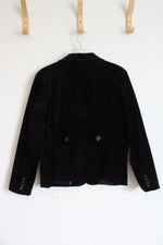 Motto Black Velvet Blazer | 10