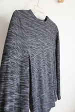 Under Armour Fitted Gray Heathered Long Sleeved Shirt | XL