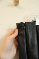 NEW Old Navy Faux Leather Mini Wrap Skirt | XL