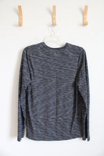 Under Armour Fitted Gray Heathered Long Sleeved Shirt | XL