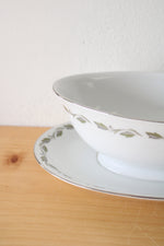 Flair Fine China Japan Irene 4149 Gravy Boat Dish
