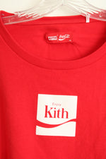 Kith x Coca-Cola Red Long Sleeved Shirt | XXL