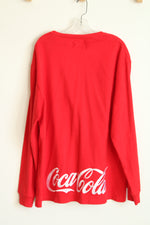 Kith x Coca-Cola Red Long Sleeved Shirt | XXL