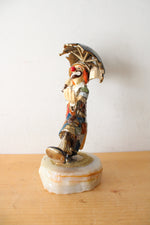 Vintage Ron Lee Hobo Clown "Singin' In The Rain" Figurine