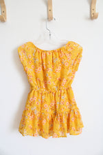 Forever Me Yellow Gold Floral Dress | Youth 5