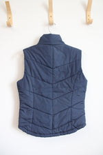 Aeropostale Blue Puffer Vest | S
