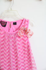 Forever Me Pink Chevron Dress | Youth 10