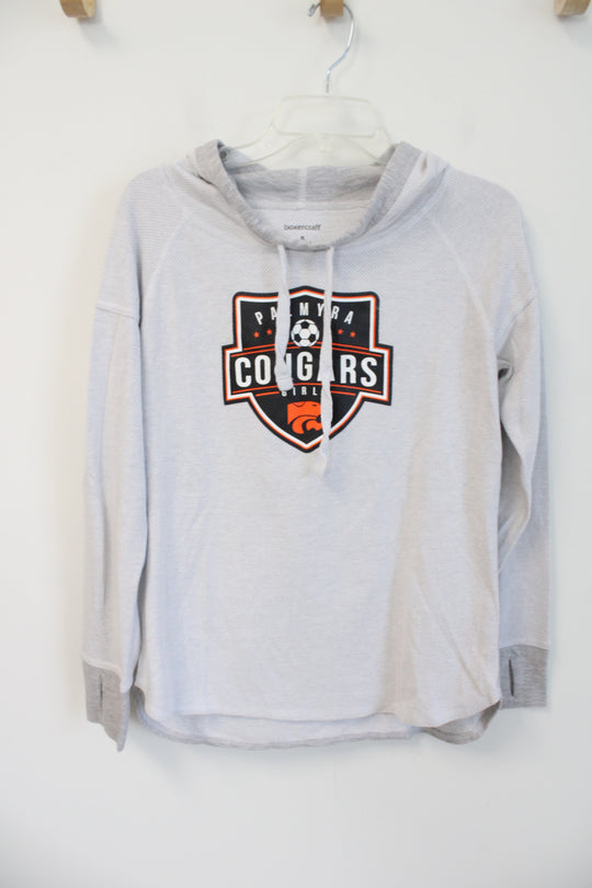 Boxercraft Light Gray Palmyra Cougars Girls Hoodie | S