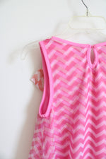 Forever Me Pink Chevron Dress | Youth 10