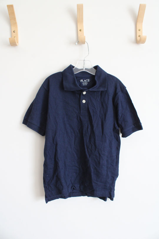 Children's Place Navy Polo Shirt | Youth M (7/8)