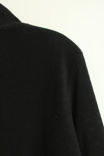 Ms Cambridge Vintage Black Fleece Lined Reversible Jacket | S