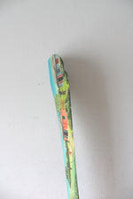 Hand Painted Haitian Scene Knife