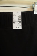NEW Children's Place Black Fleece Leggings | L