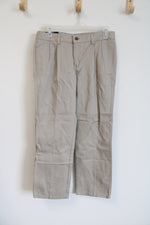 NEW Chaps School Uniform Tan Khaki Pants | 12 Husky