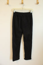 NEW Children's Place Black Fleece Leggings | L