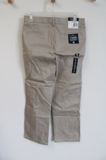 NEW Chaps School Uniform Tan Khaki Pants | 12 Husky