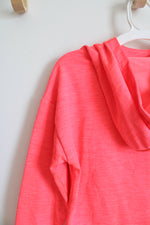 Adidas Hot Pink Logo Hoodie | Youth M (10/12)