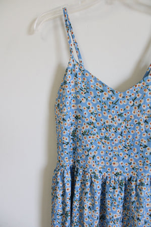 Shein Blue Floral Dress | S