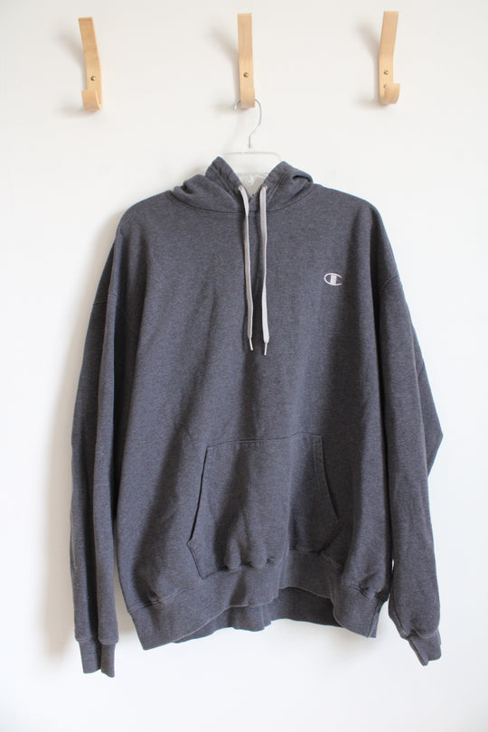 Champion Gray Hoodie | 2XL