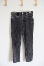 Old Navy High Rise Rockstar Super Skinny Black Jeans | 4