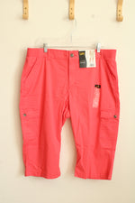 NEW Lee Coral Skimmer Cargo Capris | 18