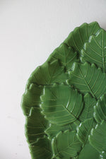 Block Ceramics Green Leaf Platter