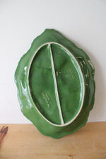 Block Ceramics Green Leaf Platter